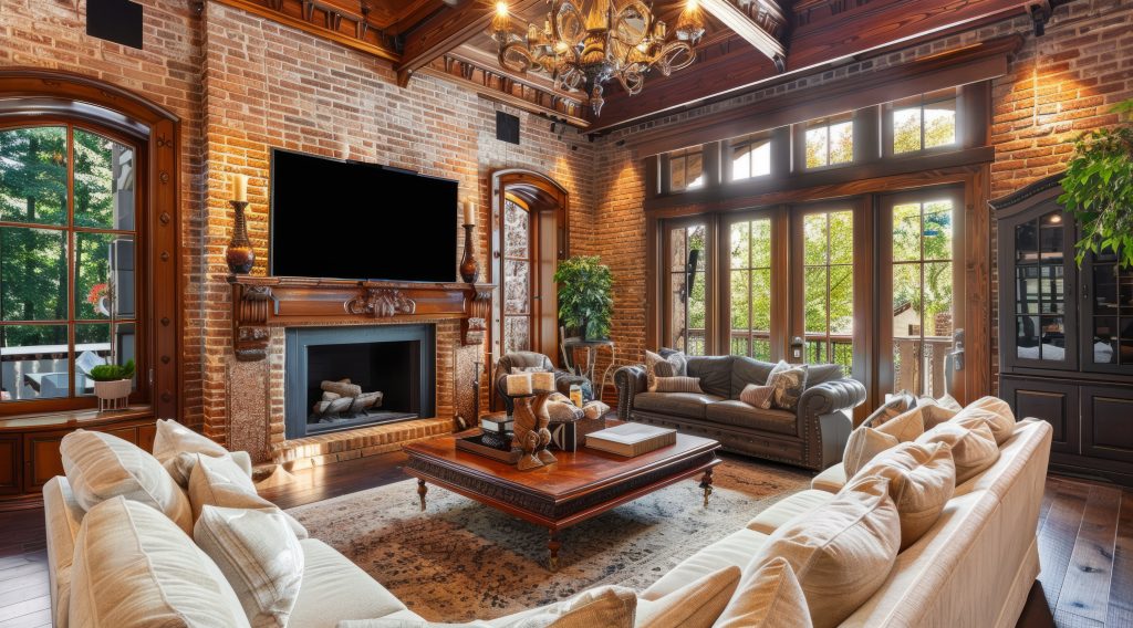 blending styles, living room design, antique and modern design, transitional interiors